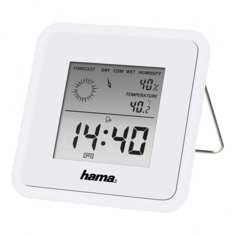 HAMA Гігрометр-термометр цифровий TH-50 White
