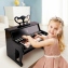 Дитяче піаніно 25 клавіш з підсвіткою чорний Hape E0627 2