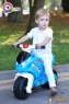 Технок Беговел Мотоцикл Police голубой муз 6467 4