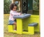 Столик для пікніка з лавочками для будинку зелений Smoby 810920 3