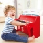 Дитяче піаніно 25 клавіш з підсвіткою червоний Hape E0628 2