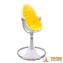 Стульчик для кормления Bloom Fresco Chrome white/canary yellow 4