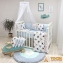 Детская постель Маленькая Соня Baby Design Аэроплан 7 пр 2