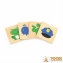Деревянный пазл-игра Изучаем цвета Viga Toys 44505 4