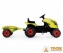 Трактор на педалях з причепом Smoby Farmer XL 710114 4