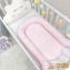 Кокон Маленька Соня Baby Design Premium Зірки на рожевому 2
