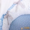 Детская постель Маленькая Соня Lucky Star голубой овал 7 пр 2