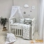 Дитяча постіль Маленька Соня Baby Design Premium Старс 6 пр 2