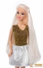 Кукла Ася Блондинка в золотом платье 35128 0
