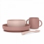 Набір посуду для годування Suavinex Colour Essence рожевий 401543 0