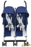 Прогулянкова коляска для двійнят Maclaren Twin Triumph Blue/Silver WM1Y120042 2