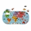 Іграшка для купання Пазл Карта світу Janod J04719 3