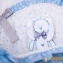 Детская постель Маленькая Соня Lucky Star голубой овал 7 пр 5