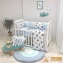 Детская постель Маленькая Соня Baby Design Аэроплан 7 пр 8