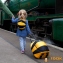 Детский чемодан LittleLife Wheelie duffle Bee L11160 2