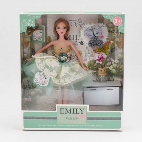 EMILY Лялька 29 см з аксесуарами QJ088D