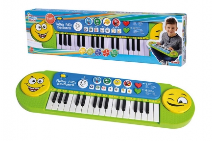 Музичний інструмент Клавішні Веселі мелодії Simba 6834250