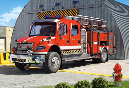 CASTORLAND Пазлы 120 Fire Engine 32 x 23 см B-12527