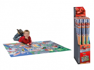 MAJORETTE Ігровий килим з машинкою та знаками 100 x 140 см 3315981