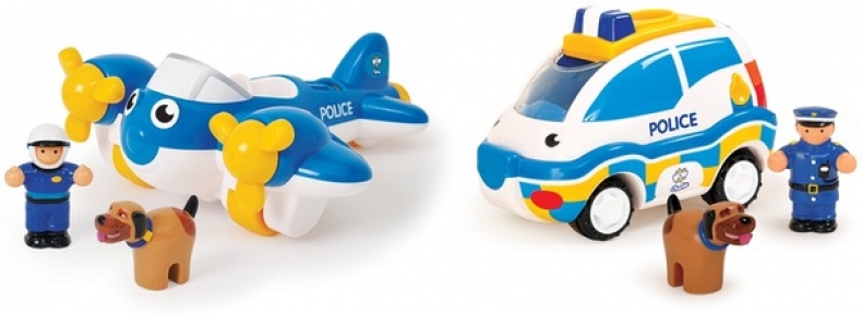 Полицейский патруль 2 в 1 Wow Toys Police Patrol 80028