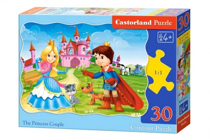 CASTORLAND Пазлы 30 Принц с принцессой B-03518