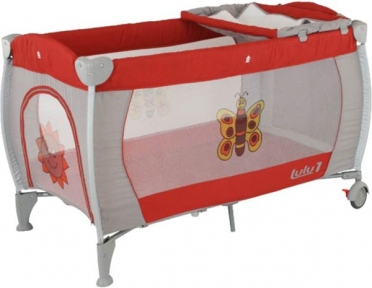 Кроватка-манеж Quatro Lulu 1 Red