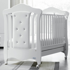 Кровать Baby Italia Mimi Pelle White
