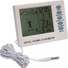 Гигрометр термометр цифровой Стеклоприбор Т-04