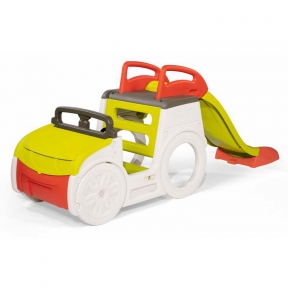Детский игровой комплекс с горкой Smoby Автомобиль путешественника 840205
