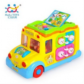 Іграшка музична Шкільний автобус Hola 796