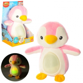 WINFUN М'яка іграшка-нічник Пінгвін рожевий 0160G-NL