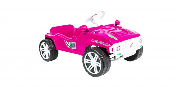 ОРИОН Машина с педалями розовая 792