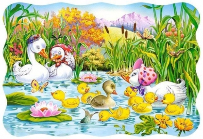 CASTORLAND Пазлы 30 The Ugly Duckling 32 x 23 см B-03167