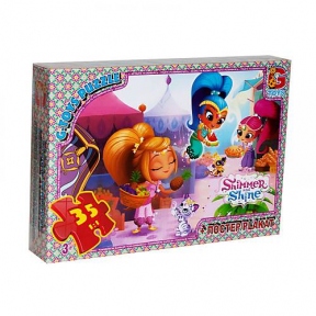 G-TOYS Пазлы 35 Shimmer and Shine 30 x 21 см OS604
