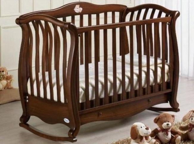 Кровать Baby Italia Andrea Lux Antique Walnut
