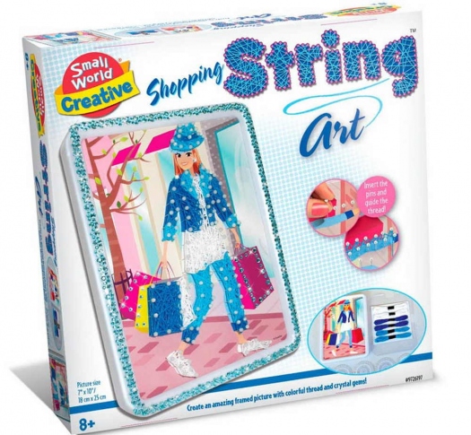 CREATIVE TOYS Набір для творчості Shopping String Art 9726197