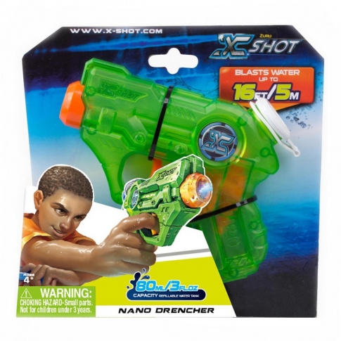 X-SHOT Водный бластер Nano Drencher 5643