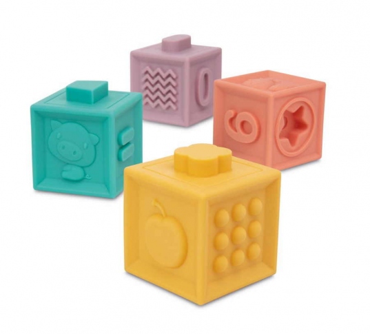 Набір кубиків Canpol Soft Sensory Blocks 79/102