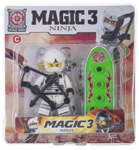 SPACE BABY Фігурка і аксесуари Magic Ninja3 SB1041