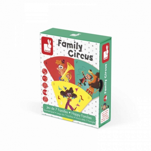 Настільна гра Happy Families Цирк Janod J02755