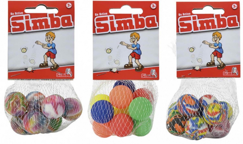 SIMBA Набор шариков-попрыгунчик в сетке 10 шт 28 мм 7358168