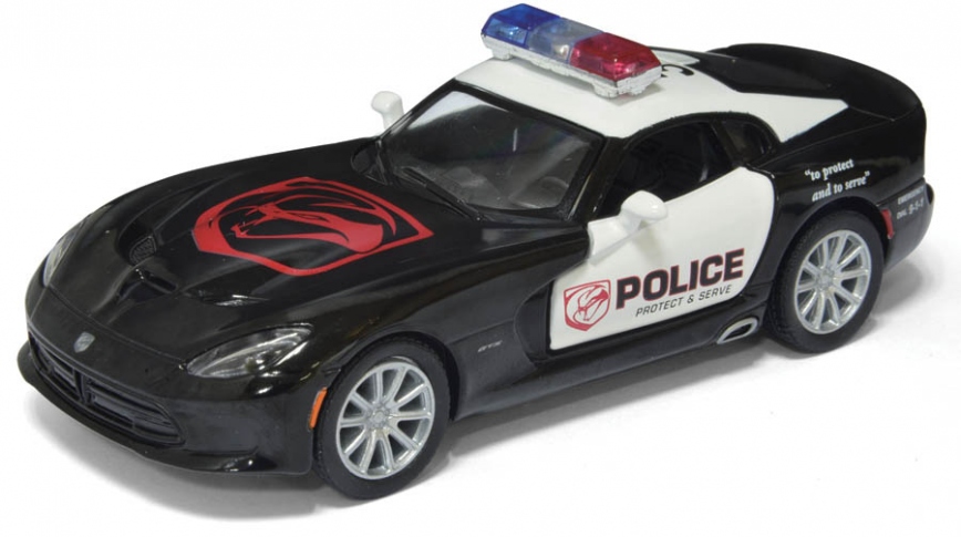 KINSMART Машинка SRT Viper GTS Police KT5363WP