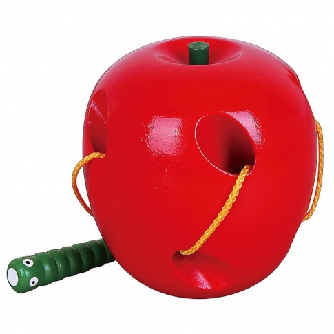 Шнурівка Яблуко Viga Toys 56276