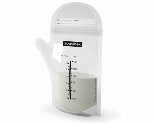 SUAVINEX Пакети для зберігання молока 180 мл 400639
