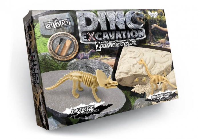 DANKO TOYS Набір для проведення розкопок Dino Excavation DEX-01
