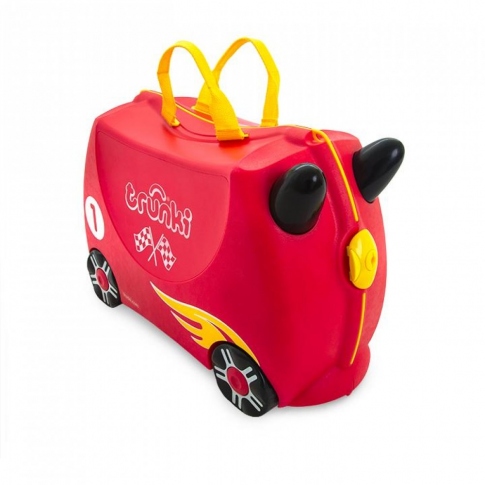 Детский чемодан для путешествий Trunki Rocco Race Car 0321-GB01