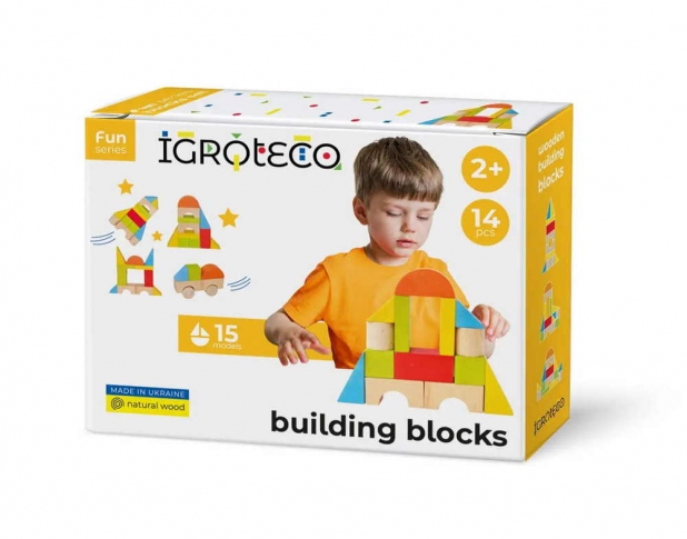 IGROTECO Будівельні блоки 14 ел 900453