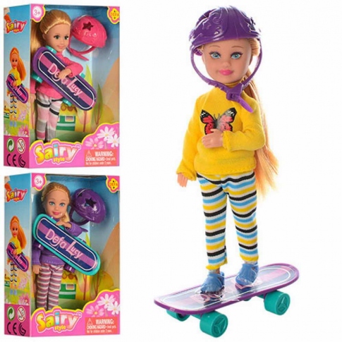 DEFA LUCY Лялька Sairy Style на скейті 8295
