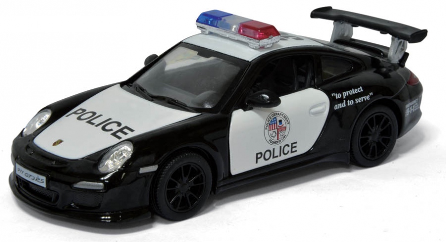 KINSMART Машинка Porsche 911 GT3 RS Police KT5352WP