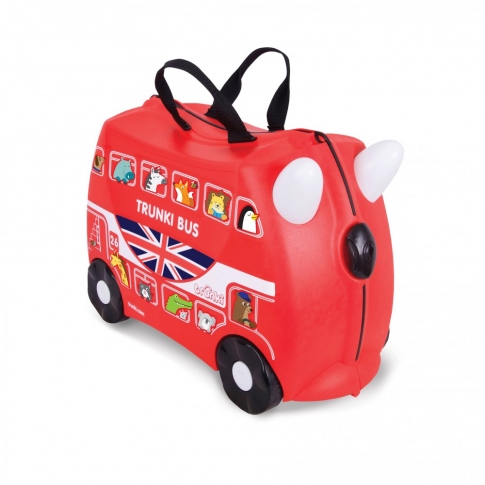 Дитяча валіза для подорожей Trunki Boris Bus 0186-GB01-UKV